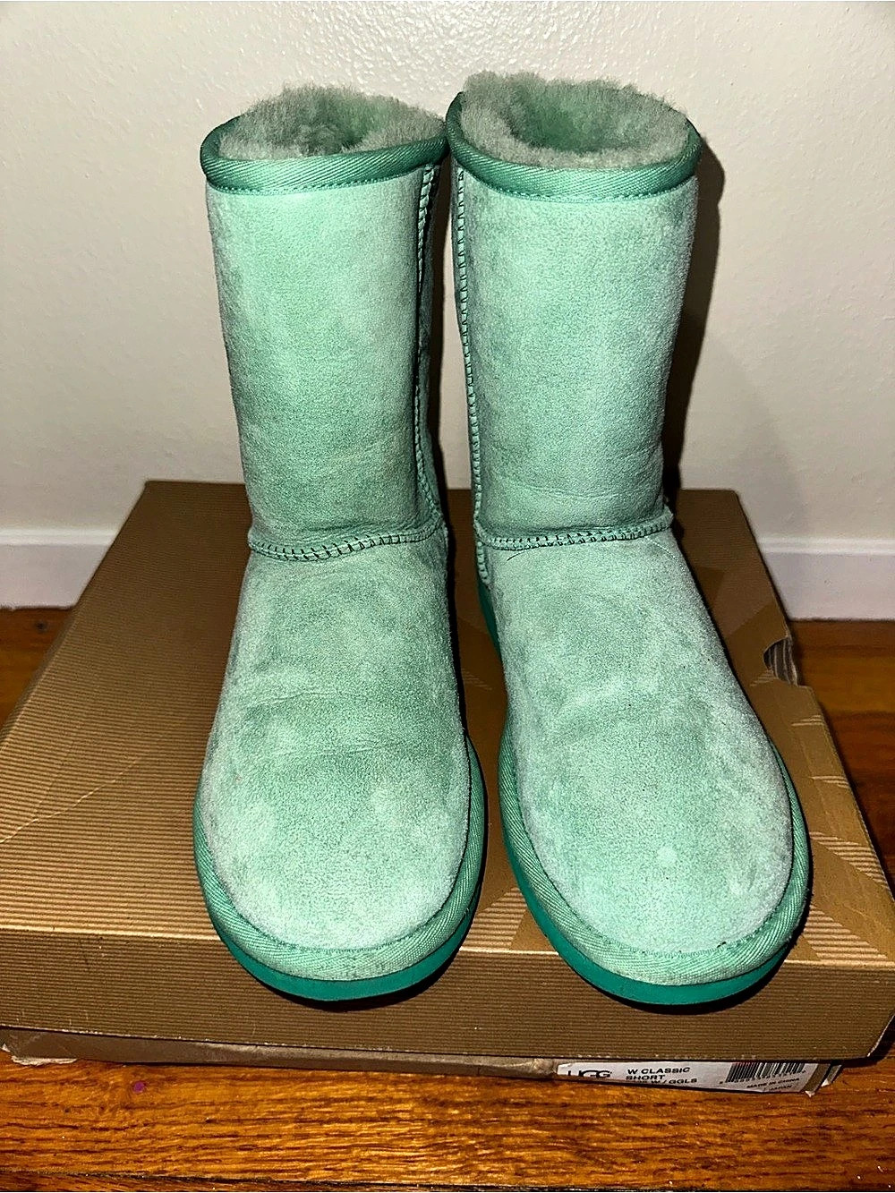 UGG Classic Short Boots US 6 Green